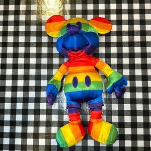 Pride collection Disney rainbow Mickey Mouse plush